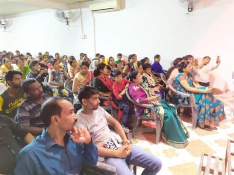 A modern and welcoming interior of a society branch.